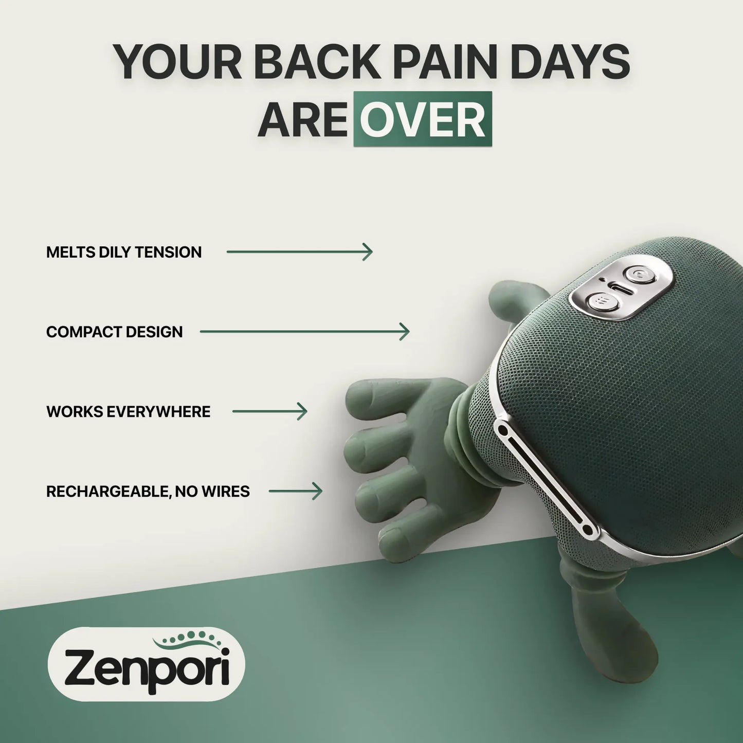 Zenpori™ — Deep Relief Massager Zenpori
