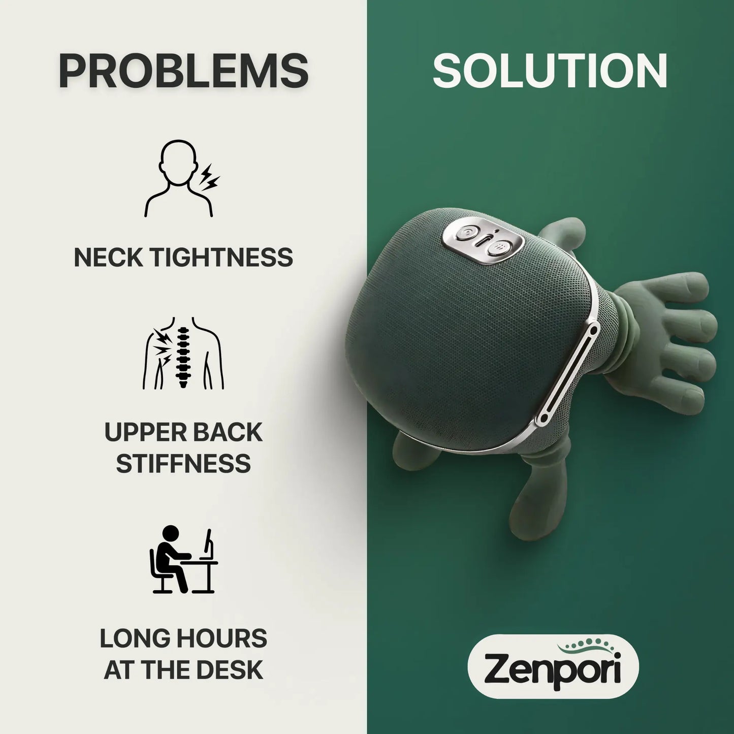 Zenpori™ — Deep Relief Massager Zenpori