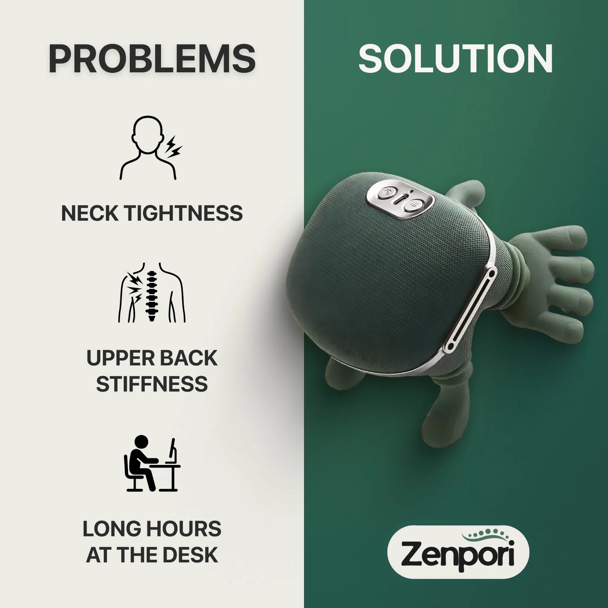 Zenpori™ — Deep Relief Massager Zenpori